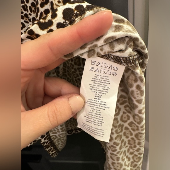 Michael Michael Kors Animal Print Midi Dress XS - Picture 3 of 4